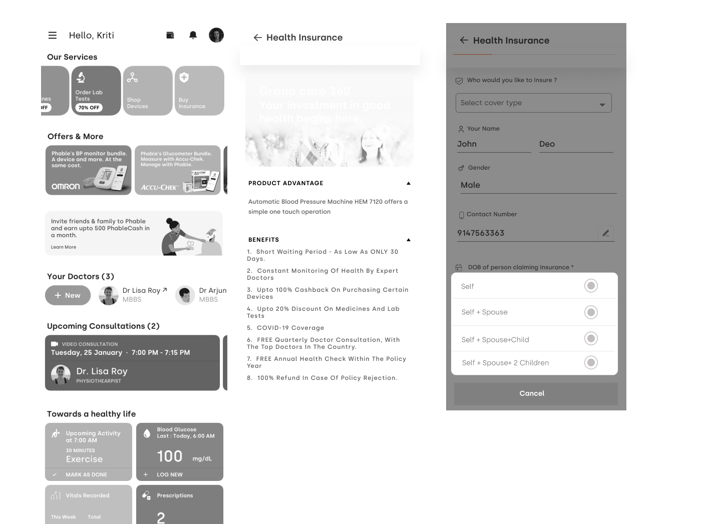 Wireframe 1
